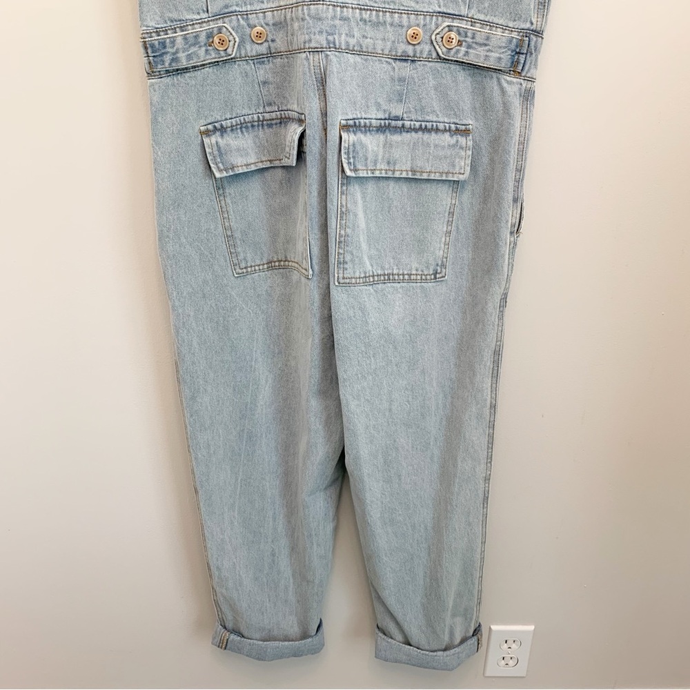 Signature8 Short Sleeve Denim Jumpsuit Size S/M - Picture 12 of 16